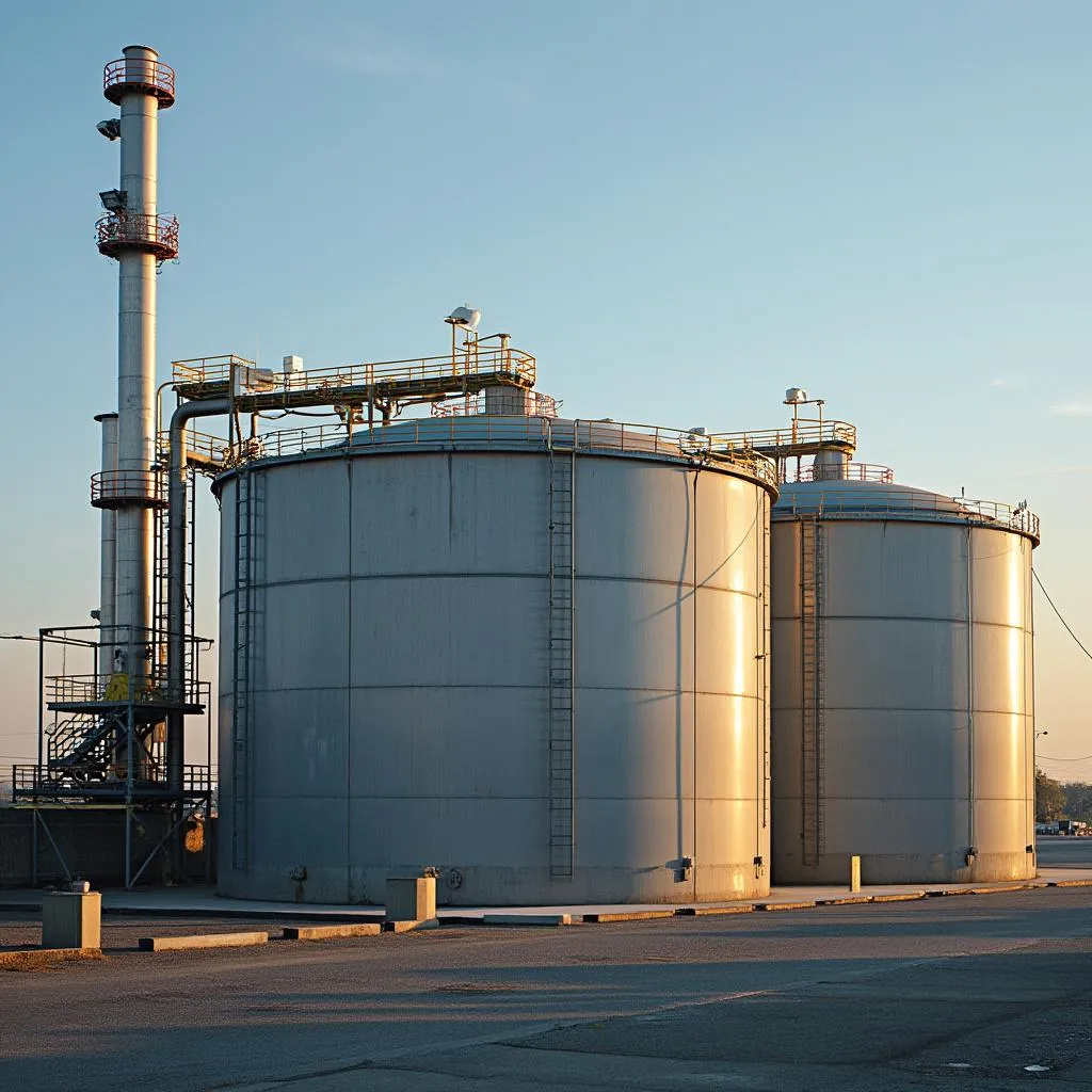 Infraestructura de almacenamiento de combustible