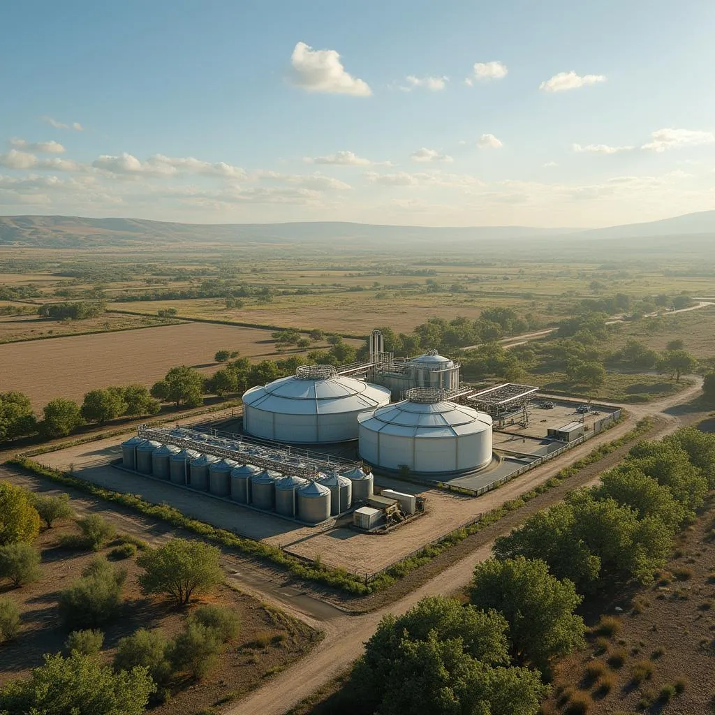 Planta de biocombustibles